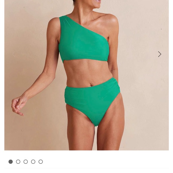 High rise Summer Salt Turquoise Bikini - Picture 5 of 5